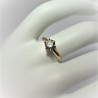 Geelgouden ring met diamant