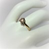 Geelgouden ring met diamant