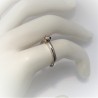 Witgouden ring met diamant 0,3 ct