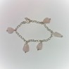 Armband met rozenkwarts edelstenen