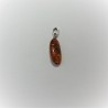 Hanger met gladde amber van 19 bij 12 mm