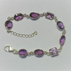 Zilveren armband met...